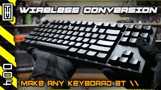 ⌨ Make ANY Keyboard Wireless  Convert Any USB keyboard to Bluetooth Wireless  DIY Tutorial How To [upl. by Gael906]