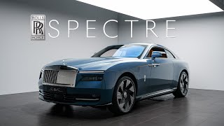 Rolls Royce Spectre  Brand New Electric Luxury Coupe Details Interior Exterior [upl. by Leahcimed]