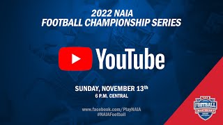 2022 NAIA Football Championship Selection Show [upl. by Demha]