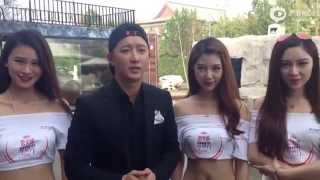 Han Geng takes on the ALS Ice Bucket Challenge [upl. by Anemaj]