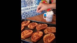 How to make Rabanadas  Portuguese French Toast [upl. by Jerman]