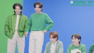 LOTTE XYLITOL×BTS Behind the Scenes Video of ”Who really chews xylitol gumquot [upl. by Ardnaek]