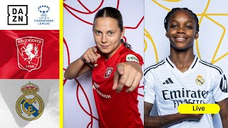 Real Madrid vs FC Twente  UEFA Women’s Champions League 202425 Matchday 4 Full Match [upl. by Lazar]