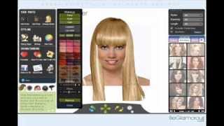 Hairstyles with BangsFringe  Upload Photo  Try Front or Sideswept ShortLongMed Haircuts [upl. by Etteneg770]