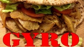 Vegan Gyro Recipe  How to make seitan [upl. by Mirth]