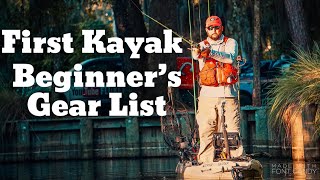 Beginner Kayak Fishing  The Gear You Need to Get Started  Buyers Guide [upl. by Socram]