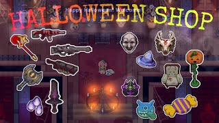 Graal era  Halloween Shop 2024  New Weapons  New Hats  New Furnitures [upl. by Nosde95]