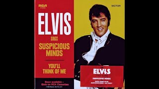 Elvis  Suspicious Minds 4KLyrics [upl. by Remos]