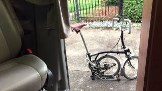 My Brompton The Perfect Minimalist Bicycle For Van Travel [upl. by Alejandro]