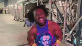 Xavier Woods and Tyler Breeze sing Batista theme song Vol 4  Wrestlemania edition [upl. by Beghtol]