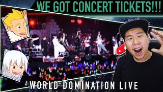 MY FIRST CONCERT REACTION  HIKIFES  WORLD DOMINATION  世界征服Ⅰ  Reaction amp Music Analysis [upl. by Senecal]