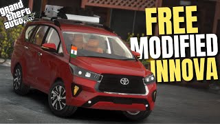 How To Install Toyota Innova Crysta 2022 Mod In GTA 5 For FREE  Death Assassin Mods [upl. by Garvey]