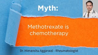 Methotrexate folitrax for Rheumatoid Arthritis  Does it used in Cancer by Dr Himanshu Aggarwal [upl. by Perl]