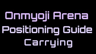 Onmyoji Arena GUIDE Positioning 7 [upl. by Tnairb]