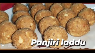 PANJIRI KE LADDU RECIPE  winter special recipes  tasty and healthy laddu [upl. by Noremak156]