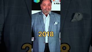 Rishi Kapoor Sahab Evolution of  1955 to 2019 shortvideotrending [upl. by Zerline222]