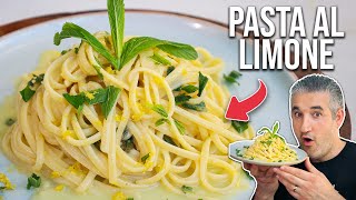 How to Make PASTA al LIMONE Like an Italian Lemon Pasta Recipe [upl. by Hendel]