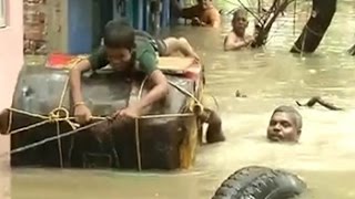 In Chennai drum boats rescue convoys and the kindness of strangers [upl. by Johannessen]