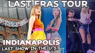 Taylor Swift’s Final Eras Tour Show in the US  Indianapolis Recap  taylorswift erastour [upl. by Anse]