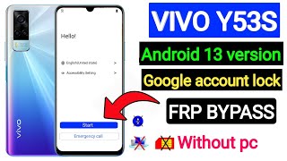 vivo y53s frp bypass without pc  vivo v2058 frp bypass no pc  VIVO Y53S Frp Bypass Android 1213 [upl. by Boni170]