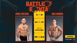 Battle of Botnia 9 Daniel Karlsson vs Mika Kuronen [upl. by Sorcim]