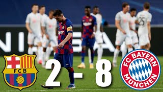 Barcelona vs Bayern Munich 28 Champions League QuarterFinal  MATCH REVIEW [upl. by Fabiano]