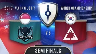 Impunity SEA VS ACE Gaming EA  Razer 2017 Vainglory World Championship  Semifinals [upl. by Sheppard]