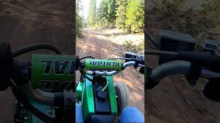 Yamaha Banshee Sport Quad ATV Riding in Lassen National Forest [upl. by Assetak31]