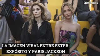 ESTER EXPÓSTIO Y PARIS JACKSON se viralizan en el desfile de Desigual [upl. by Issiah]