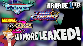 New Arcade1up Cabinets 2022  Marvel Vs Capcom 2 Time Crisis Blitz and More [upl. by Braca]