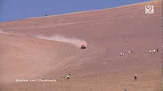 Robby Gordon Stuns Crowd Downhill Dakar 2015 Absolutely Sic [upl. by Daren308]