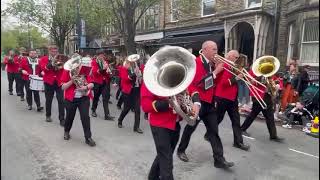 Ilkley Carnival Marching 01 [upl. by Enrahs]