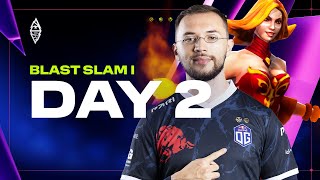 BLAST Slam I Day 2 Heroic vs Spirit Falcons vs OG  Elimination Stage  Dota 2 LIVE [upl. by Notneuq]