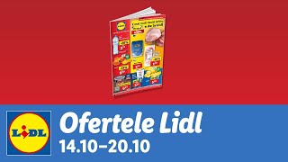 Ofertele saptamanii la Lidl • 14  20 Octombrie 2024 [upl. by Akimehs]