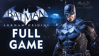 Batman Arkham Origins  Full Game Walkthrough in 4K 60fps I Am The Night [upl. by Brunelle]