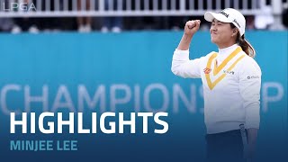 Minjee Lee Final Round Highlights  2023 BMW Ladies Championship [upl. by Euqinna391]