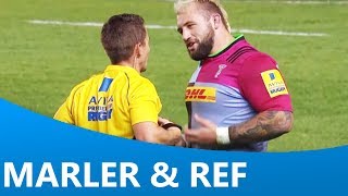 Joe Marlers hilarious conversation with the referee [upl. by Quitt]