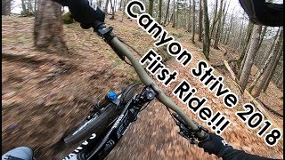 Canyon Strive 2018  First Ride  CF 90 [upl. by Einahpehs]