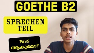 Goethe B2 speaking  sprechen Teil   All you need to know before your exam‼️ exam germany life [upl. by Revlys]