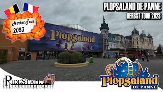 Herbst Tour 2023  unser erstes Mal im Plopsaland de Panne  VLog [upl. by Aime]