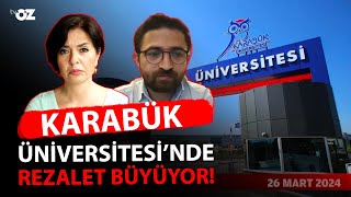 Meğer Karabük Üniversitesi’ndeki yolsuzluklar Sayıştay Raporları’nda da kayda geçirilmiş [upl. by Adora]