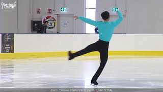 Ju Won RI 2024 Lombardia Trophy Men FS [upl. by Farah83]