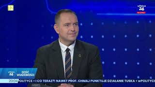 KAROL NAWROCKI w Gościu Wiadomości wPolsce24 [upl. by Aneliram792]