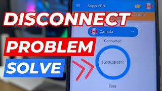 Fix Super VPN Connection Error Please Retry Problem  vpn connection problem 2024 [upl. by Aihpledalihp]