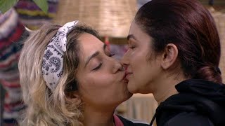 Bigg Boss OTT Neha Bhasin kisses Ridhima Pandit [upl. by Marc]