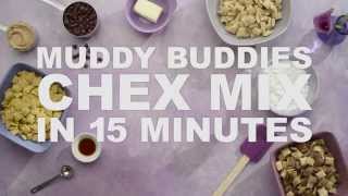 How to  Muddy Buddies Chex Mix in 15 minutes [upl. by Schwartz]