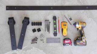 Barn Door Hardware Installation and HowTo  Artisan Hardware [upl. by Kcirdde]