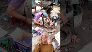 Brake pad repairing process shortvideo [upl. by Kati]