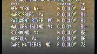 Weather Channel March 12 amp 13 1990 [upl. by Sane]