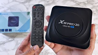 X88 Pro 20  Full Android 11 TV Box  RK3566  8GB RAM  64GB Storage  Any Good [upl. by Ahtebat29]